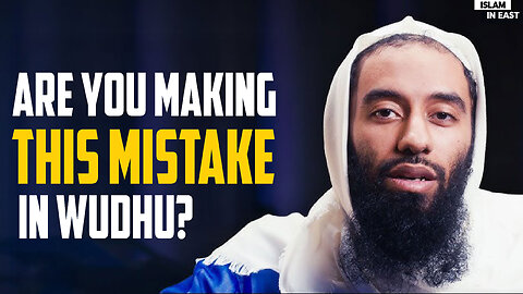 Most Common Mistake in Wudhu | Abu Taymiyahh