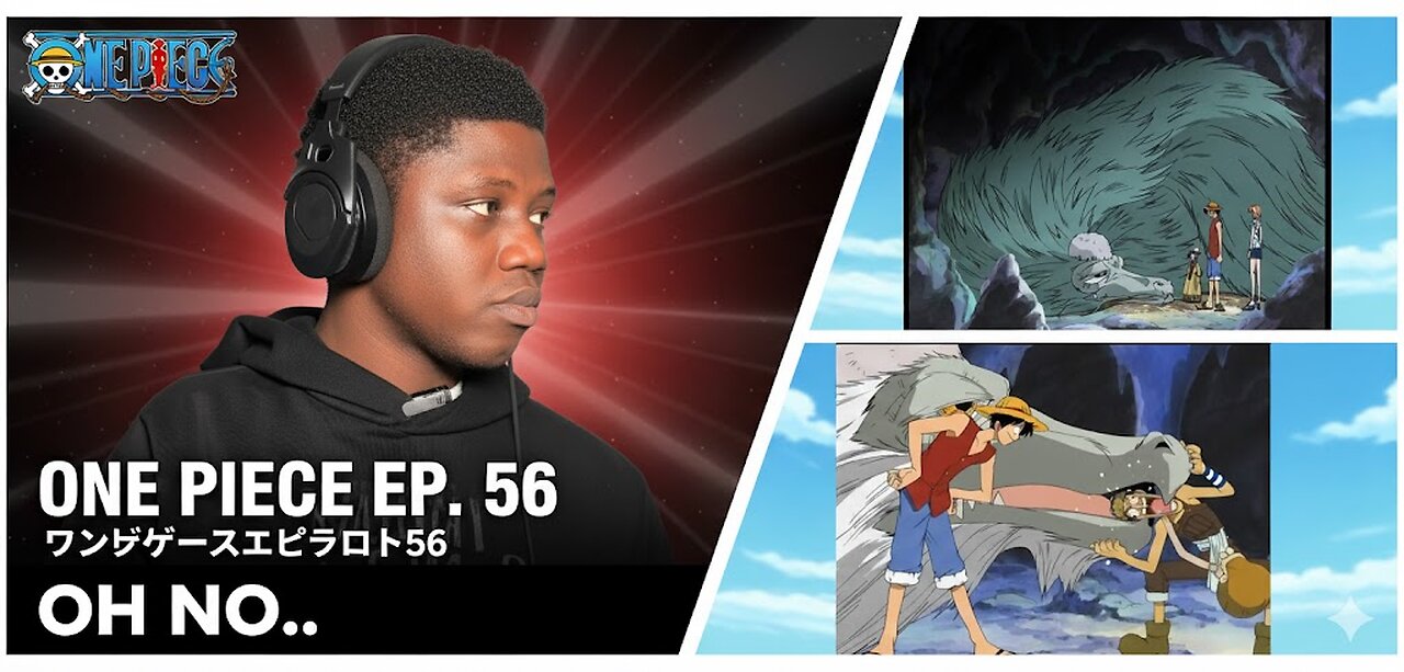 One Piece Episode 56 | Eric Attacks! Escape from Warship Island | Reaction
