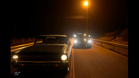 GRAN TURISMO 7- NIGHT RACE IN '67 NOVA COCKPIT VIEW