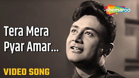 🌹 Tera Mera Pyar Amar | Asli Naqli (1962) | Lata Mangeshkar | Evergreen Hindi Romantic Song 🌹