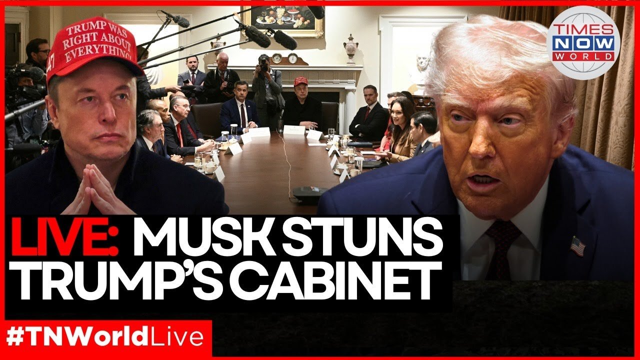 LIVE | Trump’s cabinet left speechless after Elon Musk’s unexpected revelation! | Times Now World