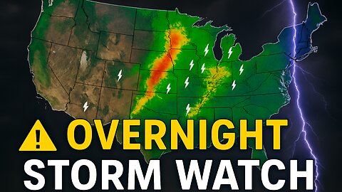 ⚠️ Overnight U.S. Weather Radar LIVE | Severe Alerts Now