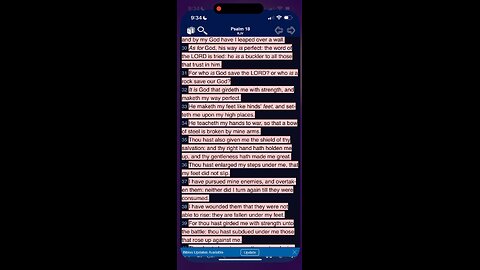 Psalms Chapter 18 Part 6