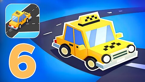 Taxi Run: Traffic Driver - Gameplay Walkthrough Part 6 - Level 101-120 (iOS, Android)