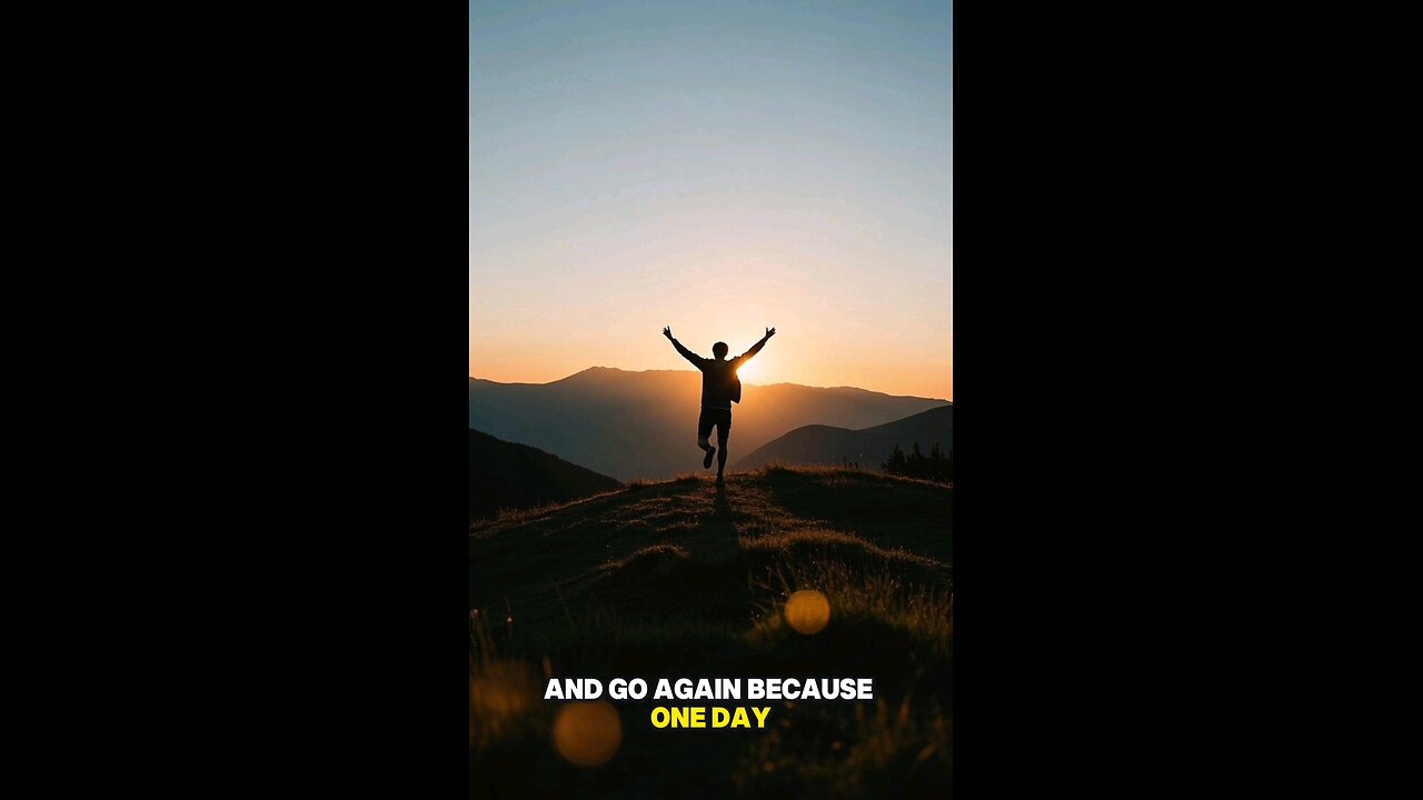 No one sees the struggle but Every one see the rise