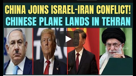 Breaking: Chinese Plane Secretly Lands In Iran | China Challenges US-Officially Begins WORLD WAR 3?