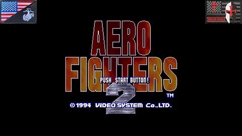 Aero Fighters 2 (NEOGEO CD - Attract Mode) [NA Version of "ソニック・ウイングス2"]