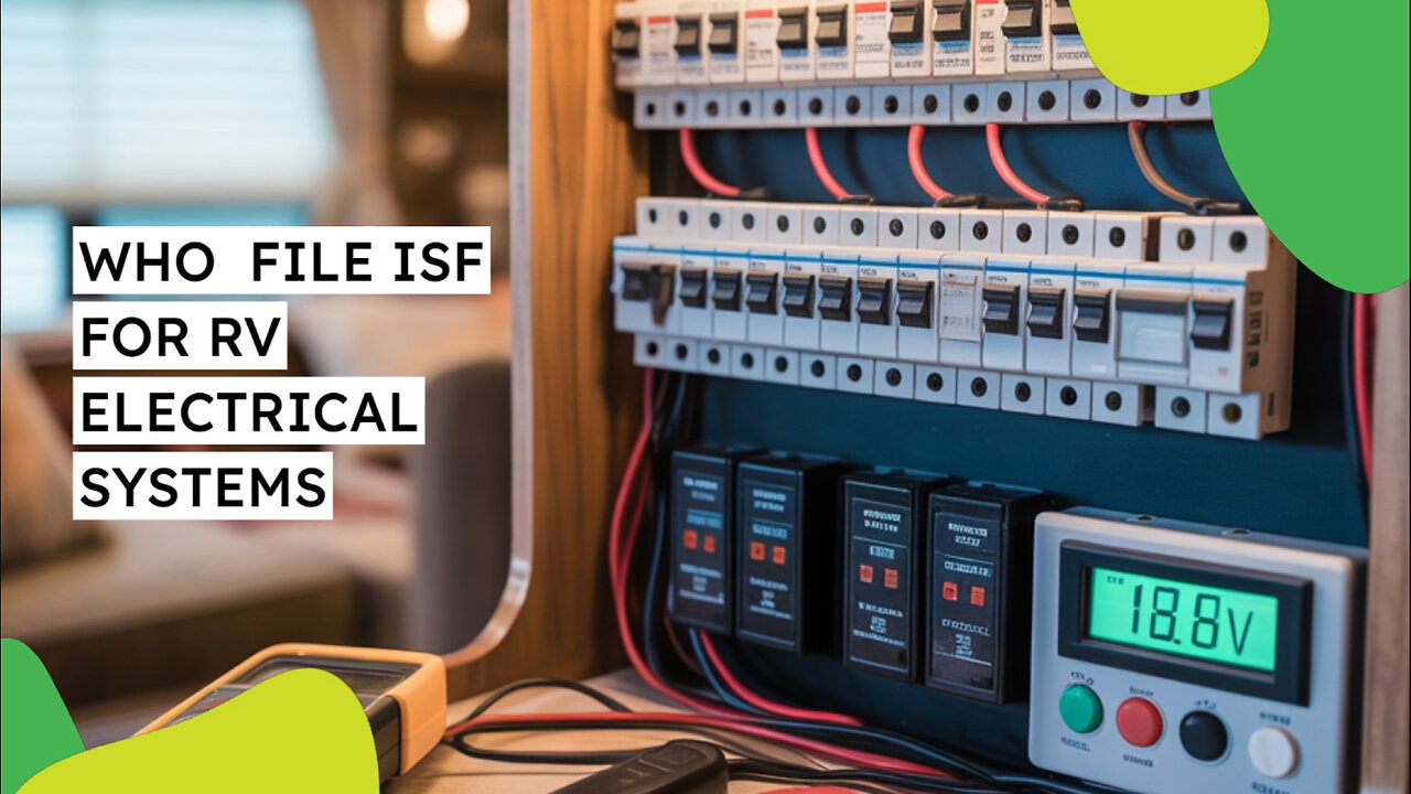Who File ISF For RV Electrical Systems