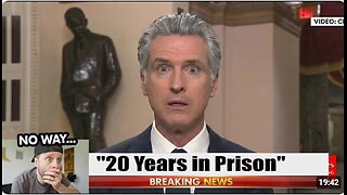 Gavin Newsom “OFF TO PRISON”... as $7 Billion ‘Homeless Fraud’ Triggers FBI TAKEOVER