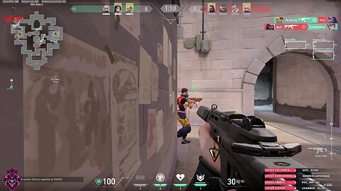 Easy win with Sage on Corrode map from Valorant ...