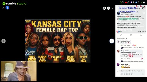 If Shay Lyriq and Amira Wang ain't on the KC Female rap list it's invalid.