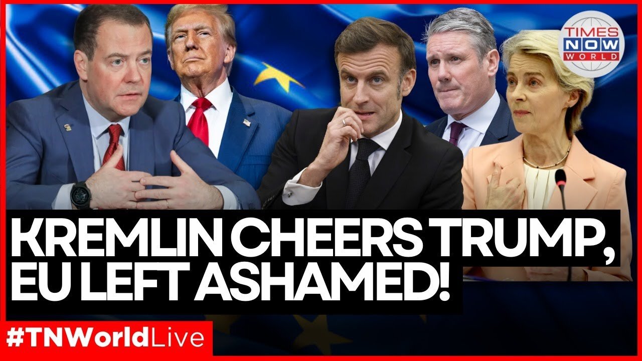 LIVE | Russia’s Medvedev Unloads on Zelensky, Blasts EU Leaders for Ignoring Crimea Reality!