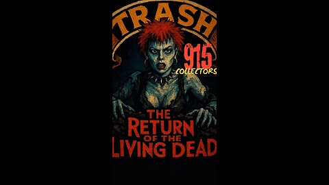 Super 7 Reaction Figures Trash from The Return of the Living Dead #returnofthelivingdead
