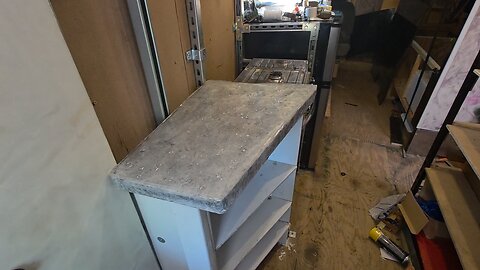 Concrete Counter Installed