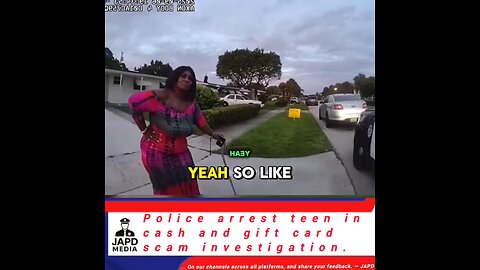 Police arrest teen in cash and gift card scam investigation. #GiftCardScam #japd