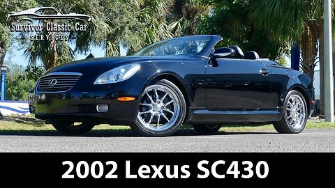 ✨ 2002 Lexus SC430 – Clean Hardtop Convertible! 4.3L V8, Auto, Loaded Luxury Cruiser
