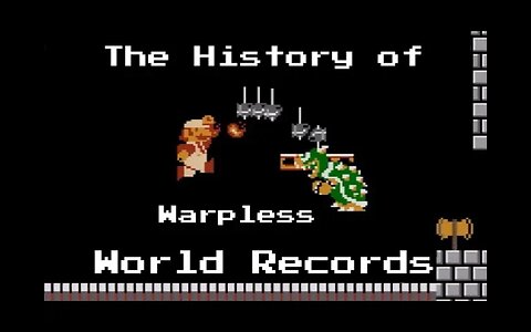 The History of Super Mario Bros Warpless World Records [JCRKUuhGC1A]