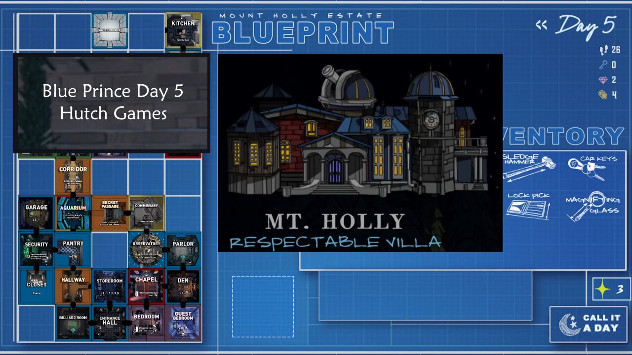Blue Prince Day 5