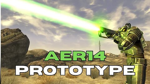 The AER14 Prototype - How To Get one of the most unique energy weapons in Fallout New Vegas