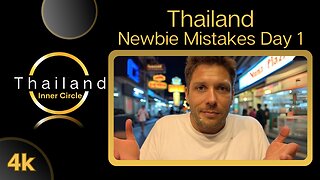 4K Thailand - First Time Mistakes | Walk And Talk