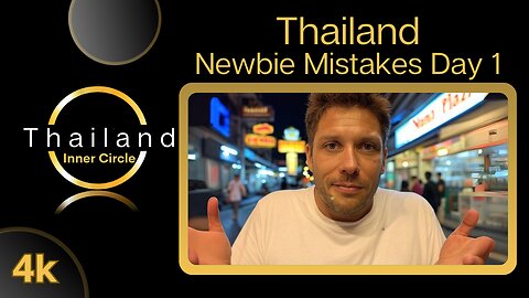 4K Thailand - First Time Mistakes | Walk And Talk