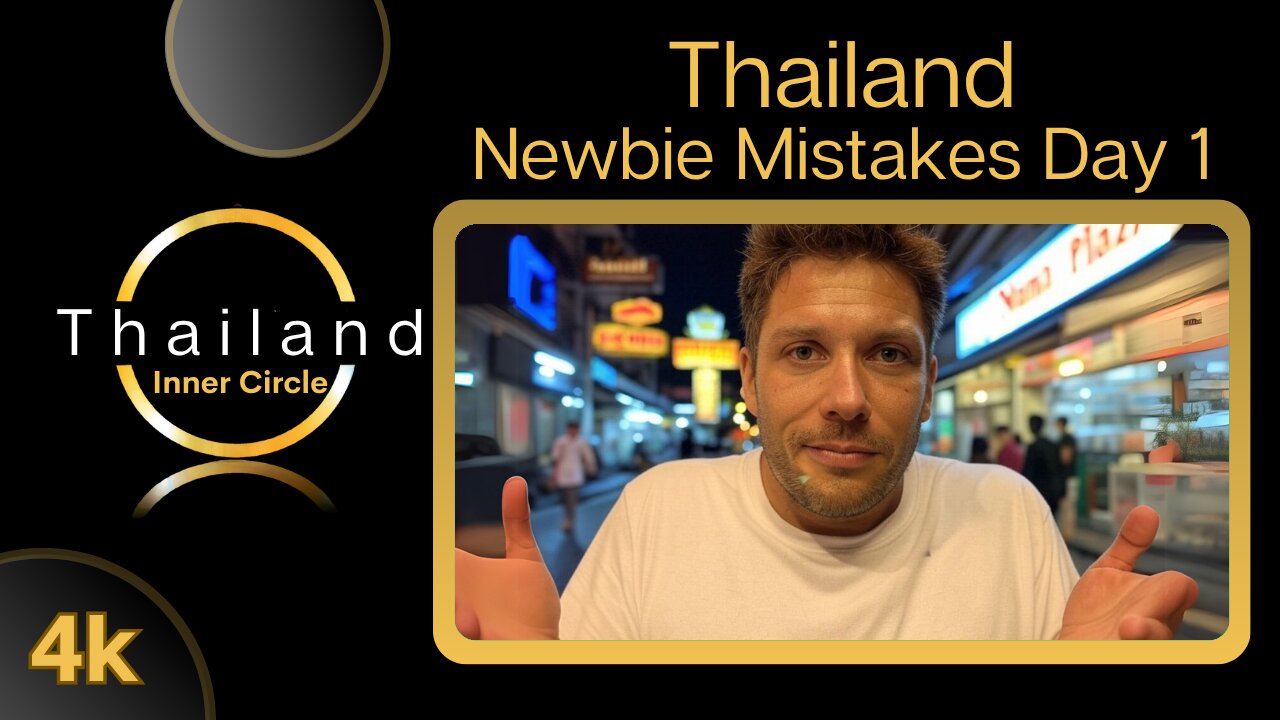 4K Thailand - First Time Mistakes | Walk And Talk