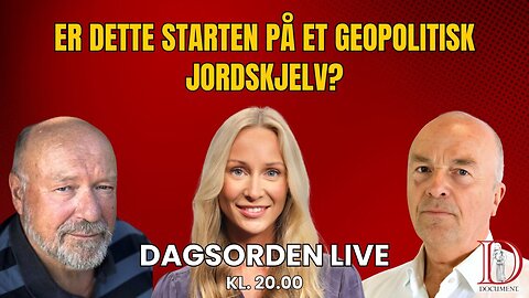 Er dette starten på et geopolitisk jordskjelv? | Dagsorden 23. juni