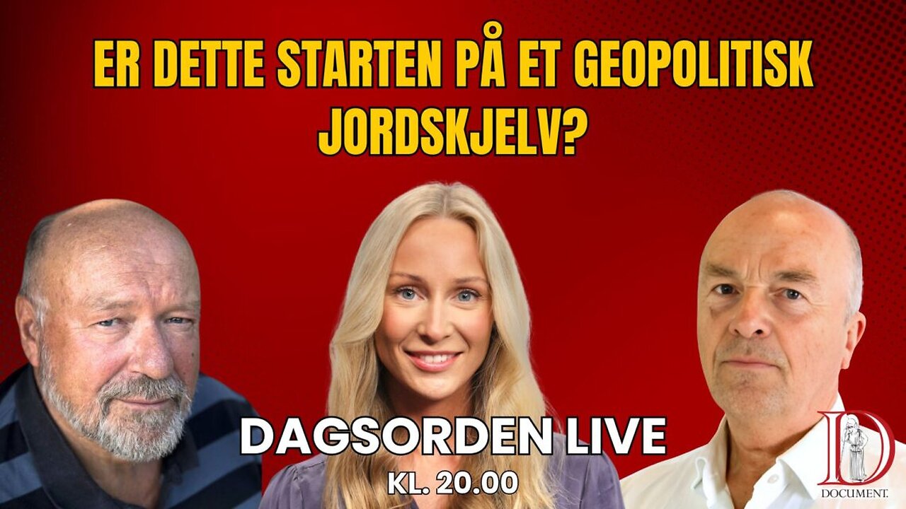 Er dette starten på et geopolitisk jordskjelv? | Dagsorden 23. juni