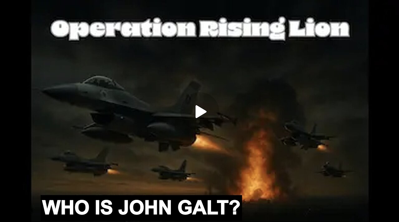 MONKEY WERX SITREP- OPERATION RISING LION. WHO IS John Galt?