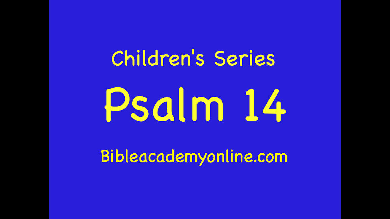 CS Psalm 14