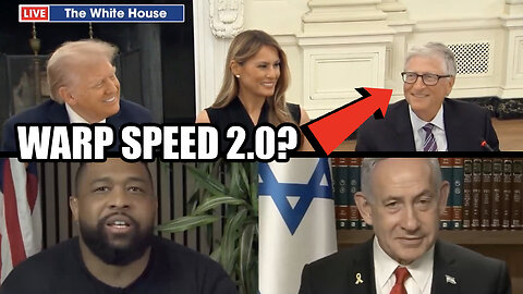 Bill Gates Speaks In The White House With Trump & Brandon Tatum Interviews Netanyahu!