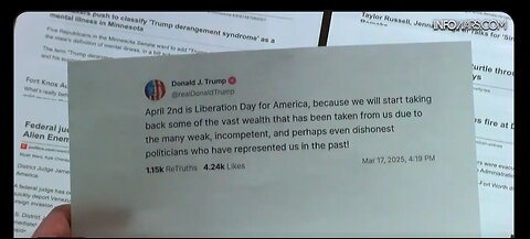 President Trump Has Declared April 2nd Liberation Day For America!