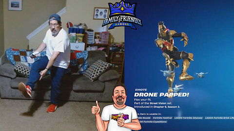 FFG Dance Fortnite Emotes Drone Papped