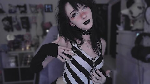 asmr falling asleep in black and white