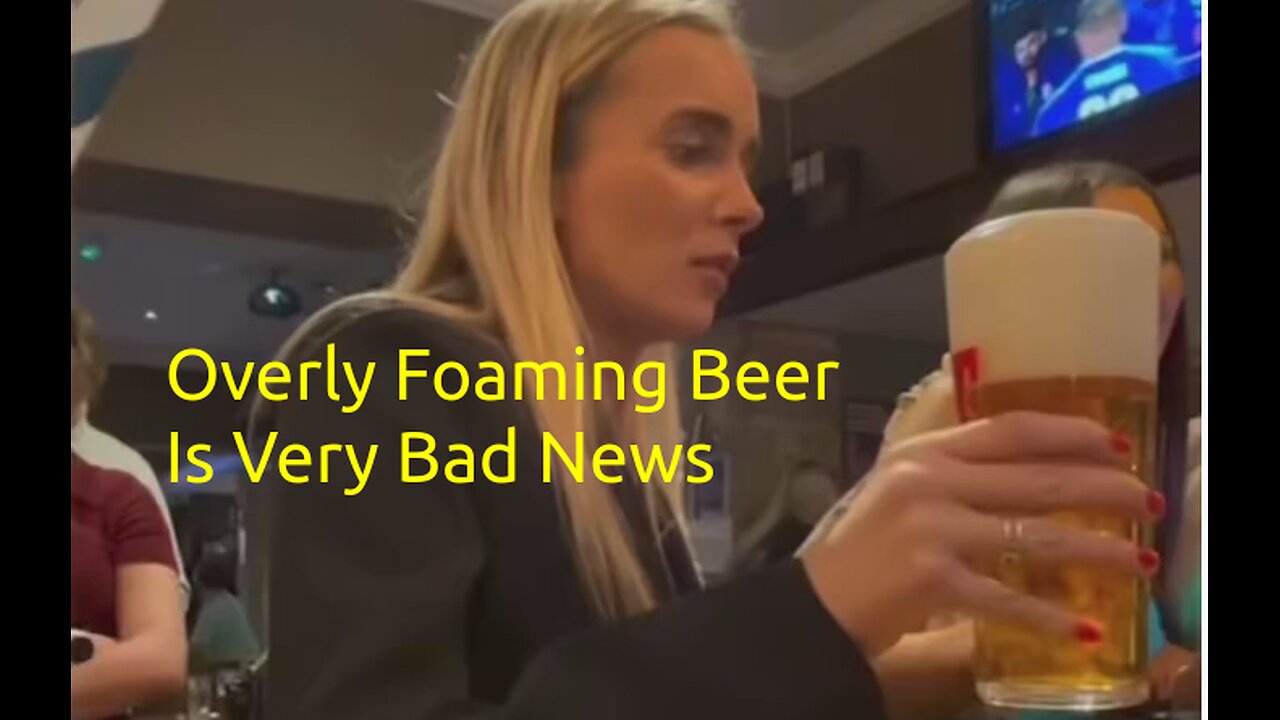 Foamy Beer Warning to Non-cUlt-Sworn People
