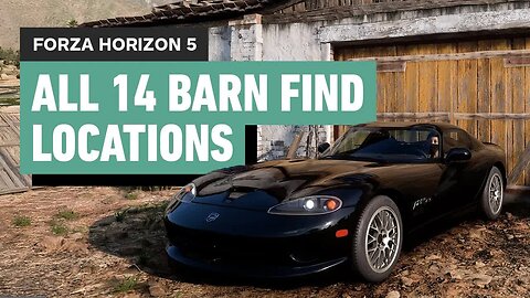 Forza Horizon 5 All Barn Finds - Where to Find Every Hidden Classic Car
