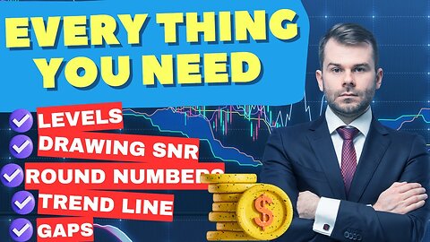 TRADE with CONFIDENCE in BINARY OPTION; Gain A Clear Idea about SNR's-Levels-Trend lines-Gaps.