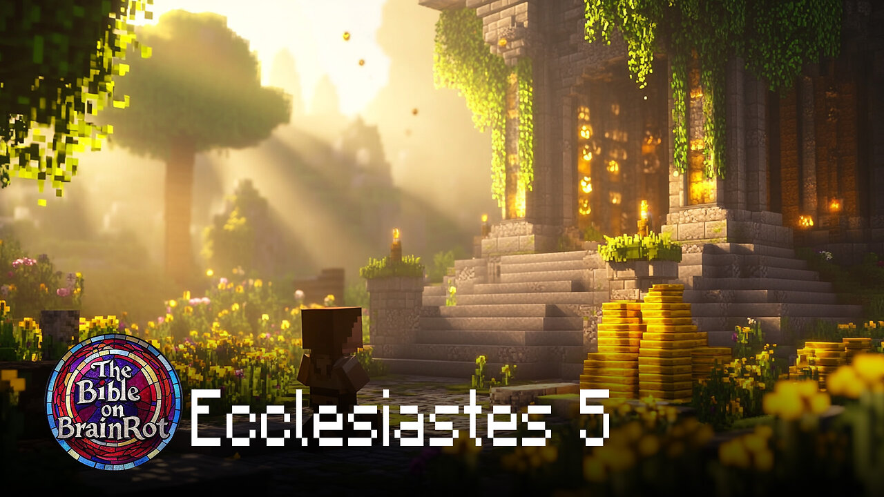 Ecclesiastes 5 – Guarding Your Words and Wealth | The Bible on BrainRot