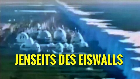 Im Land jenseits des großen Eiswalls der flachen antarktischen Erde
