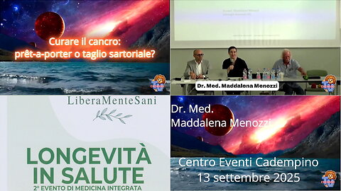 Curare il cancro: prêt-a-porter o taglio sartoriale? - Dr. Med. Maddalena Menozzi