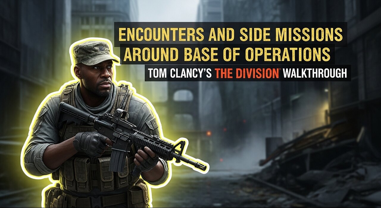 Encounters and side missions around Base of Operations ► Tom Clancy’s The Division walkthrough