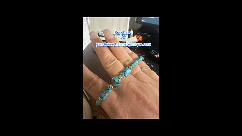 Baby Blue Heart Bracelet