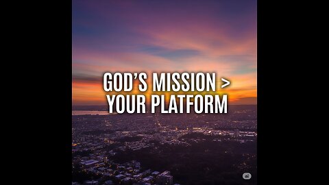 When Leadership Becomes About You, It Stops Being About God's Mission