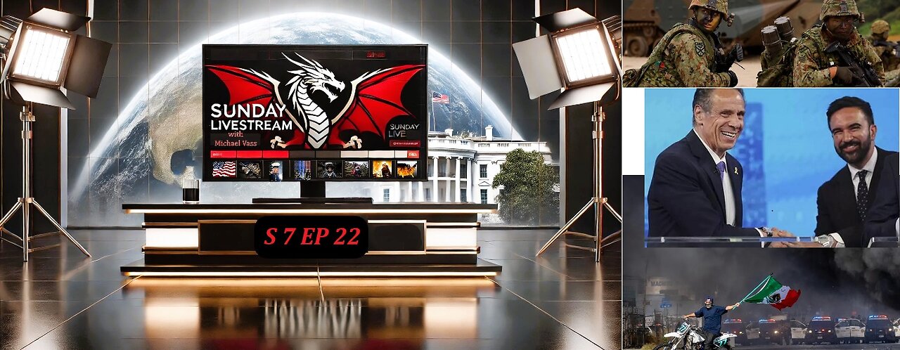 Sunday Livestream S7 Ep 22: L.A. WAR over Illegals; Kilmar's Back; Israel Gang Gamble