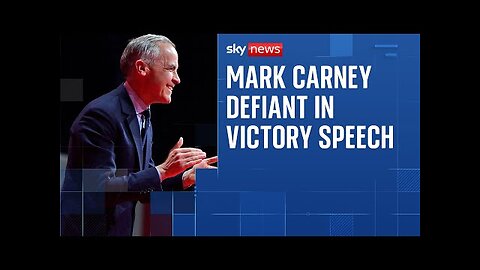 Mark Carney defiant as he addresses Canada after election win