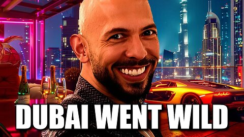 $100K Night in Dubai: Andrew Tate & French Montana's Wild Experience