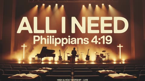 "ALL I NEED" (Psalm 73:26) – LYRIC VISUALIZER