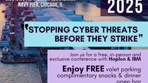 CYBERSECURITY CONFERENCE 2025 HAPPENING IN CHICAGO | HOPLON x IBM | #Cybersecurity