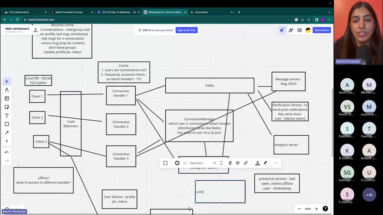 Class 13 - Whatsapp System Design HLD KP