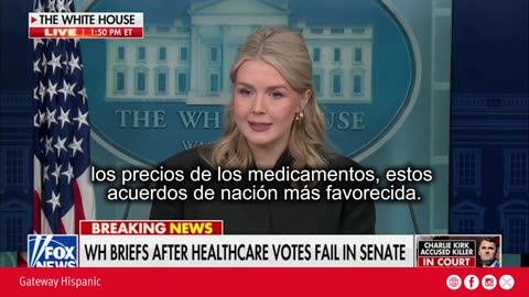 Karoline Leavitt Denounces Schumer’s Political Maneuver in Health Care Vote